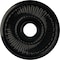 Ekena Millwork Melonie Ceiling Medallion (Fits Canopies up to 6 3/8"), 16"OD x 3 5/8"ID x 3/4"P, Black Pearl CM16MLBPS - alternate 1